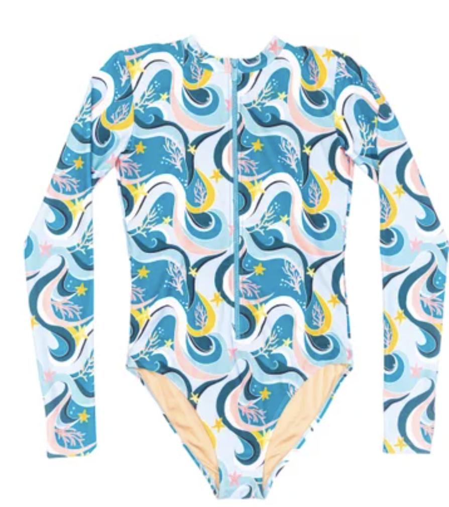 long-sleeve swimsuit for Loving and Life Lately