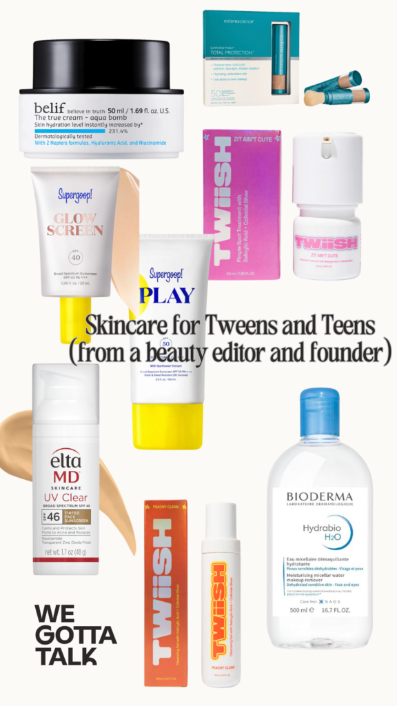 good skincare routine for tweens and teens