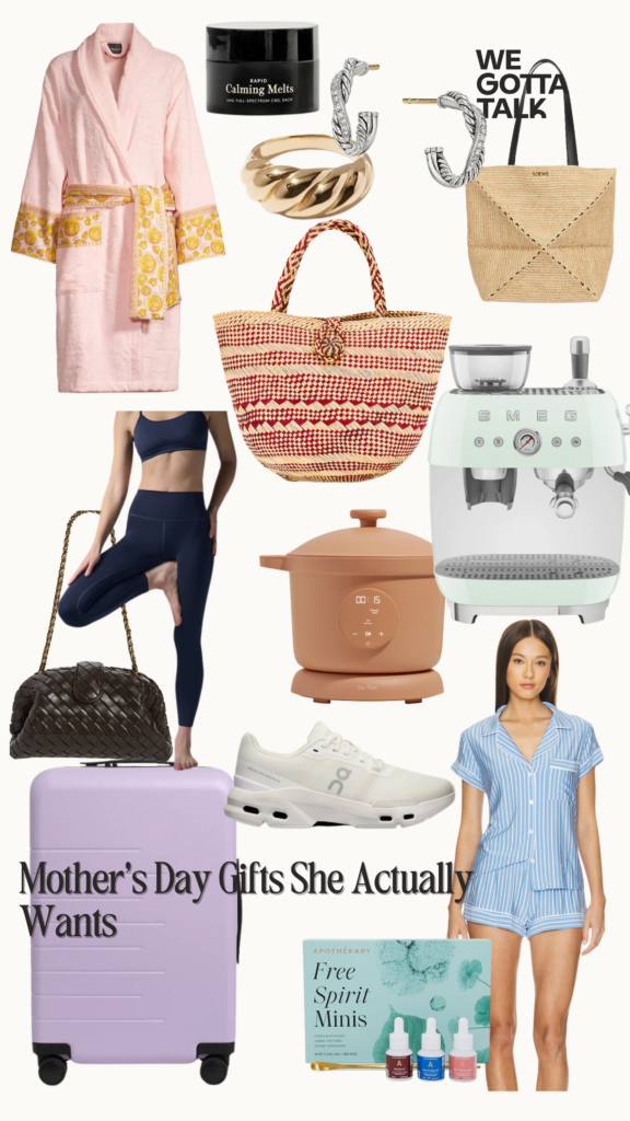 collage of Gifts Moms Really Want for Mother's Day