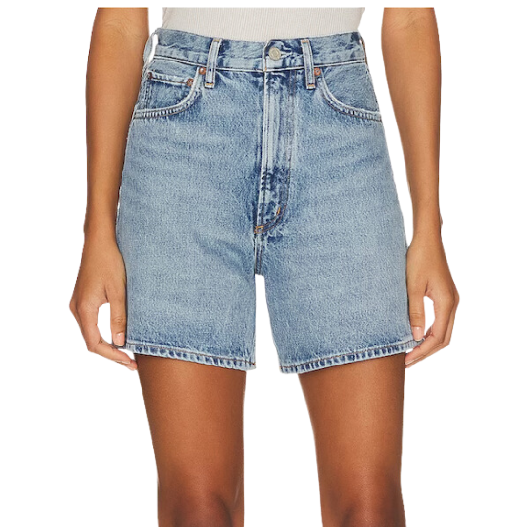 agolde summer jean shorts cute denim