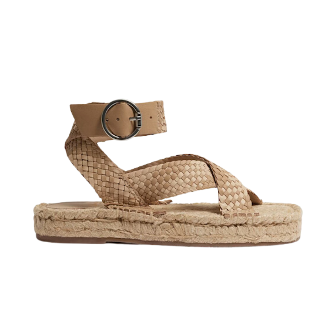 cute summer neutral sandal