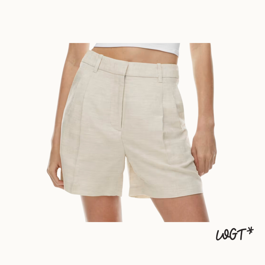 linen shorts for travel