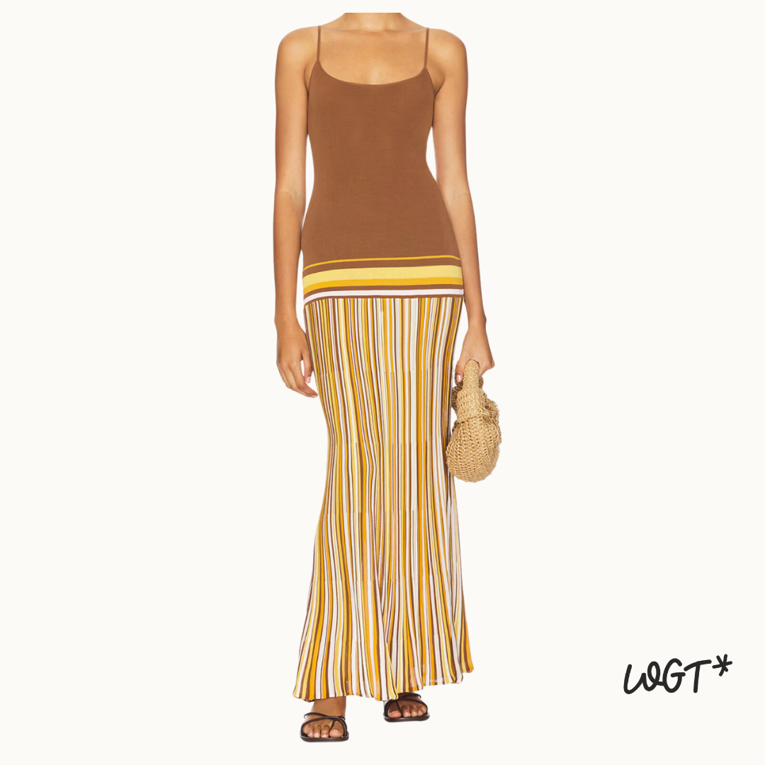 chic maxi dress for italy