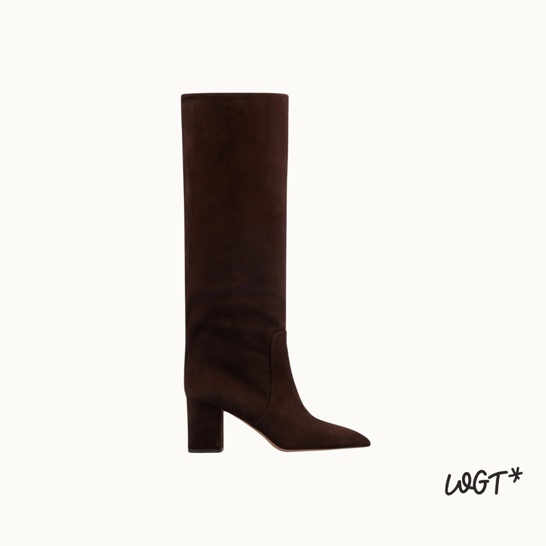 brown slouchy boot for fall