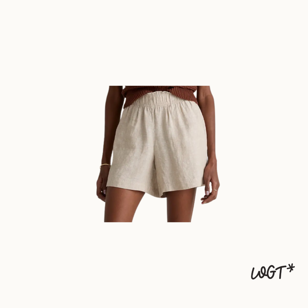best linen shorts