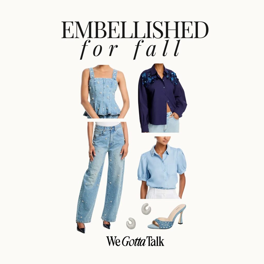 embellished for fall denim