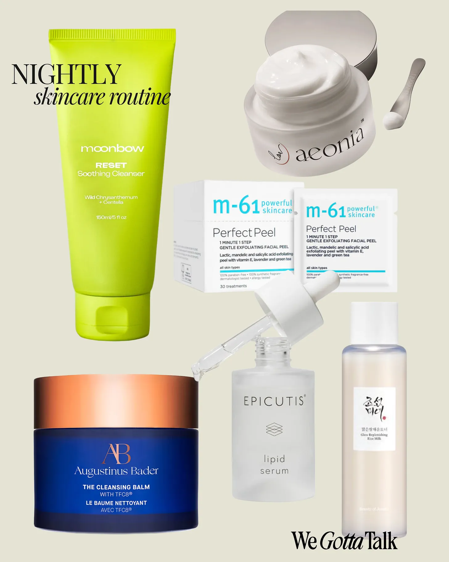 nightly skincare routine | wegottatalk.com