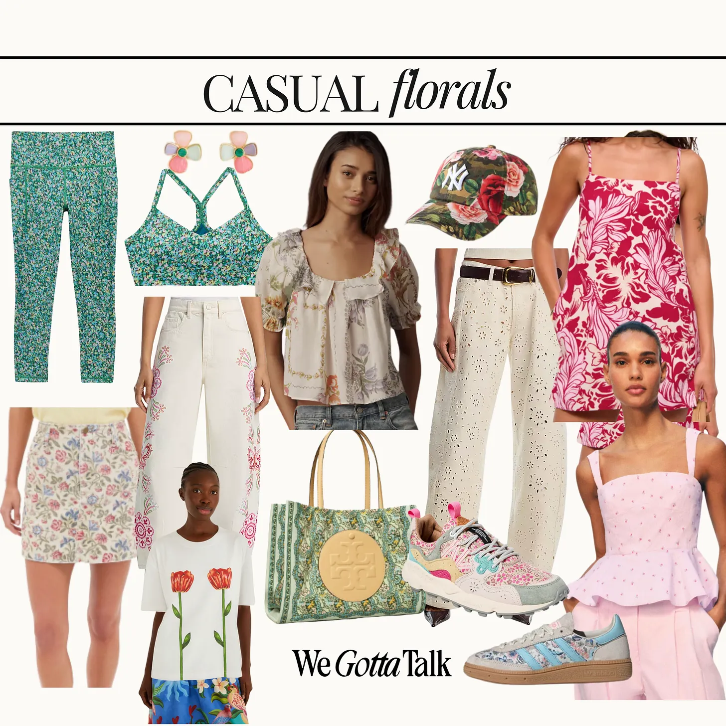casual florals for spring | wegottatalk.com
