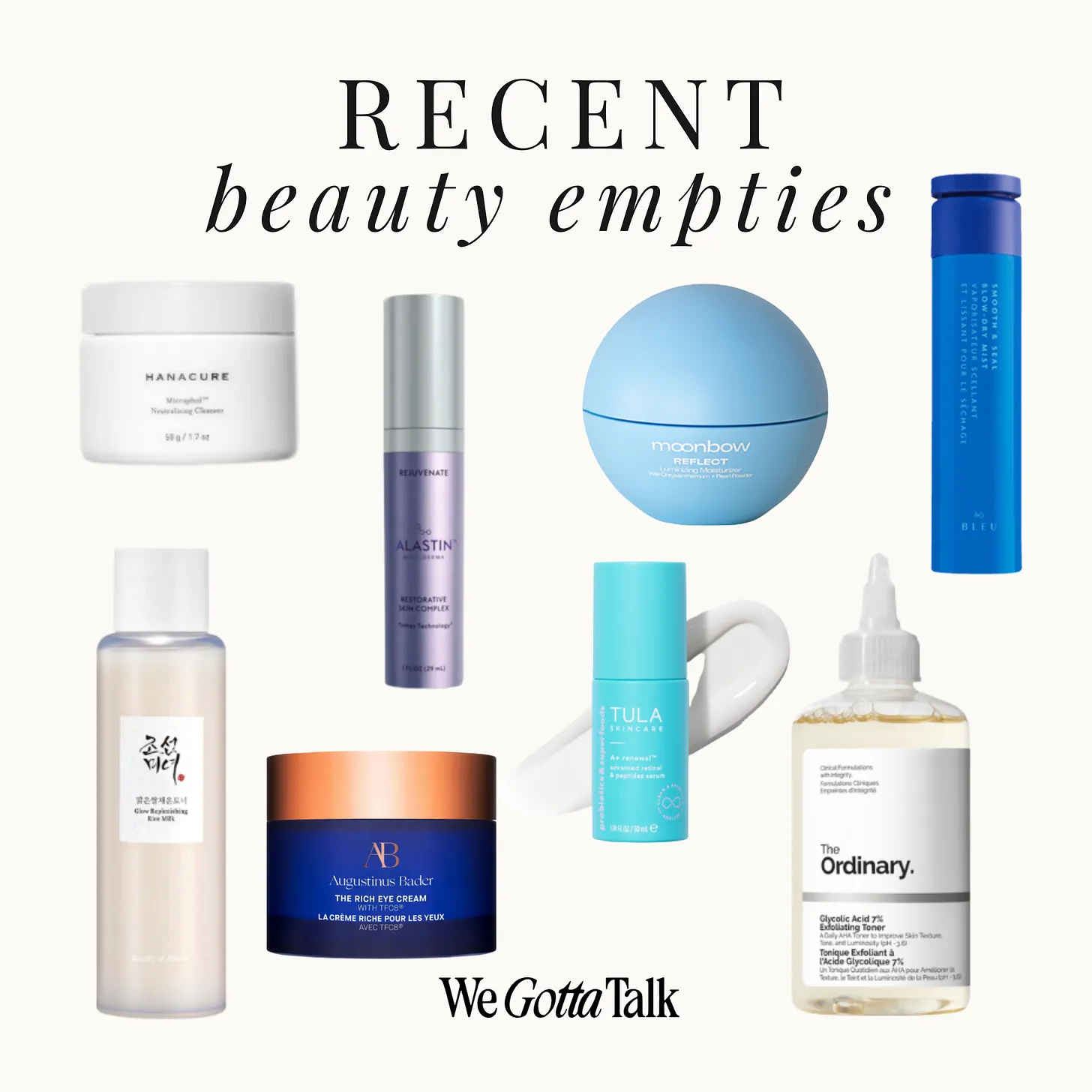 recent beauty empties | wegottatalk.com